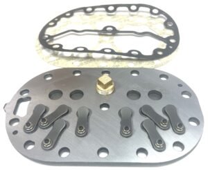 Bitzer S6F, Valve Plate Assembly with 82mm Gasket (Medium Side), 304016-12 - Image 2